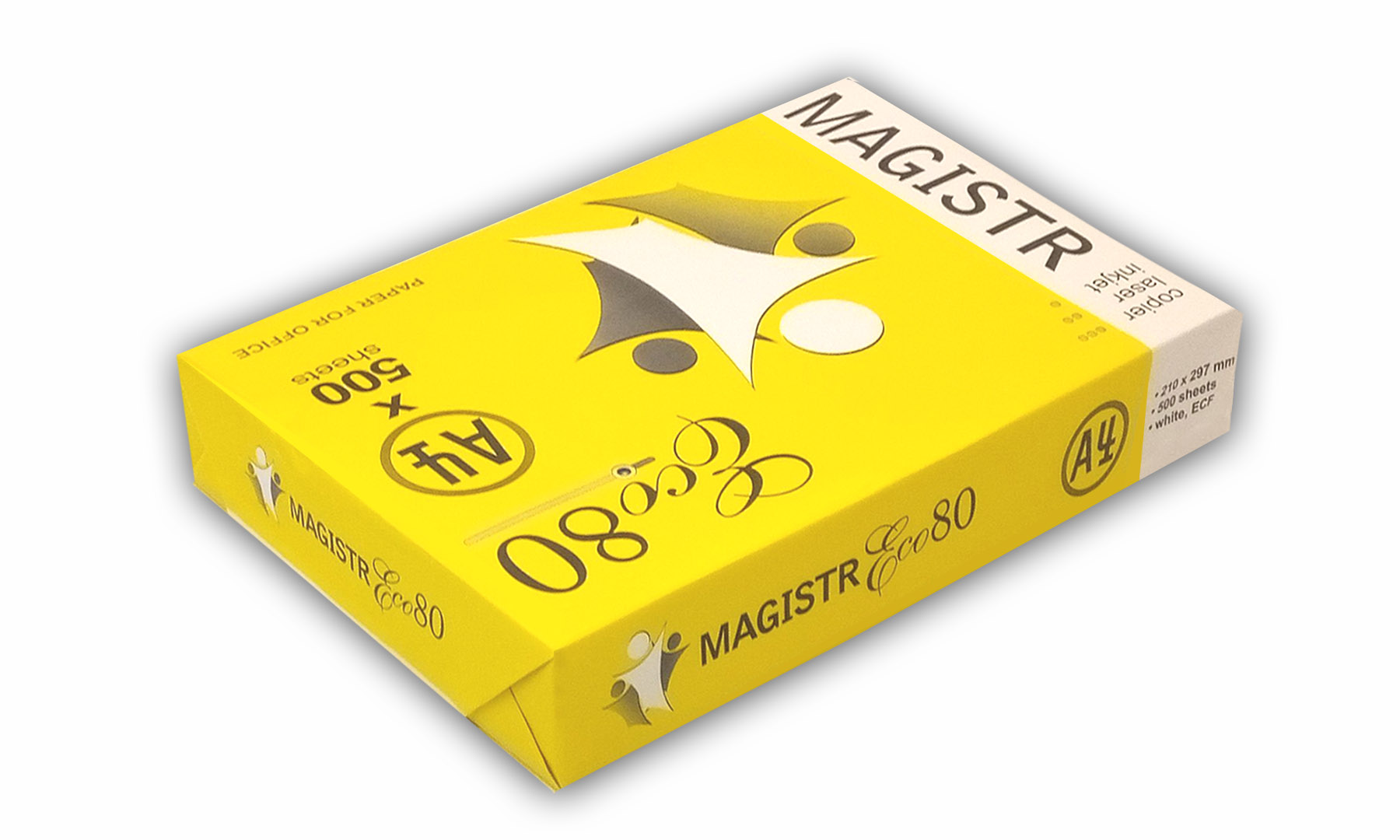 Папір для друку MAGISTR ECO 80 A4, 80 г/м2, 500 арк., білий